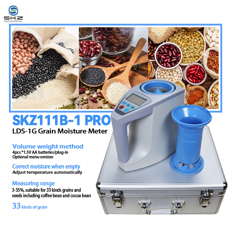  SKZ111B‑1 PRO Grain Moisture Meter: Trusted by Coca‑Cola for Raw Material Quality Assurance