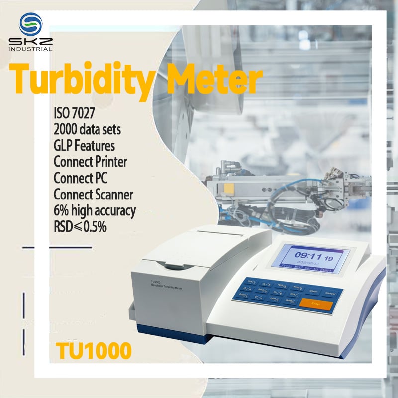 TU1000 Turbidity Tester: ISO 7027 Compliant Precision for High-Volume Water Quality Analysis