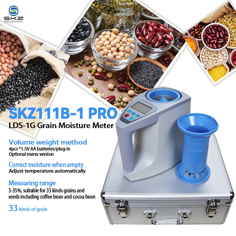 SKZ111B‑1 PRO Grain Moisture Meter: The Quality Assurance Partner Trusted by Coca‑Cola