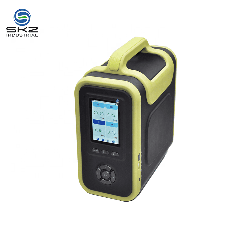 3.5-inch Color Dsplay Portable Multi Gas Analyzer Gas Leak Detector with Smart Sensor | SKZ1050D