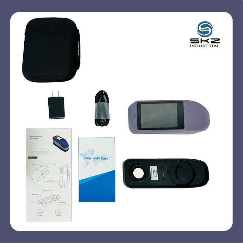 Lab toerusting Draagbare Spektrophotometer Met Groot Grootte Volle Kleur LCD Display