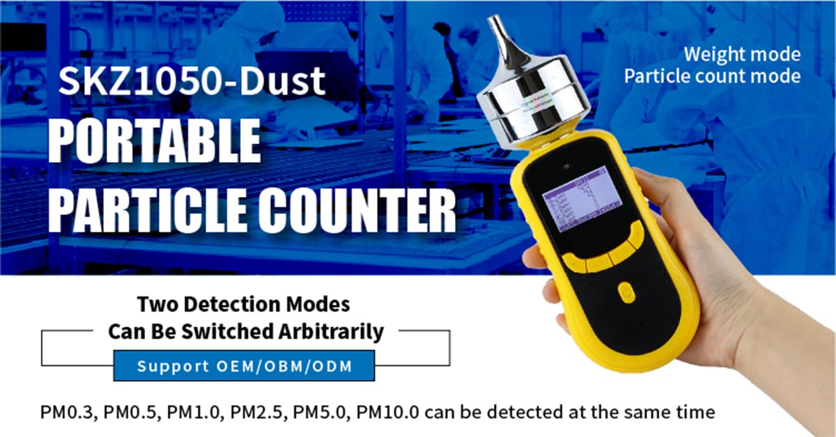 “It smelled like nothing… until my SKZ1050 told me otherwise.”