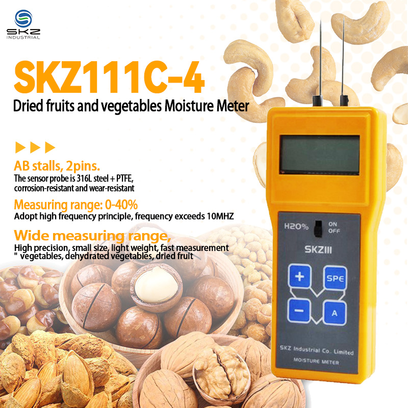 SKZ111C-4 Portable Dried fruits and vegetables Moisture Meter