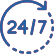 24/7 Support