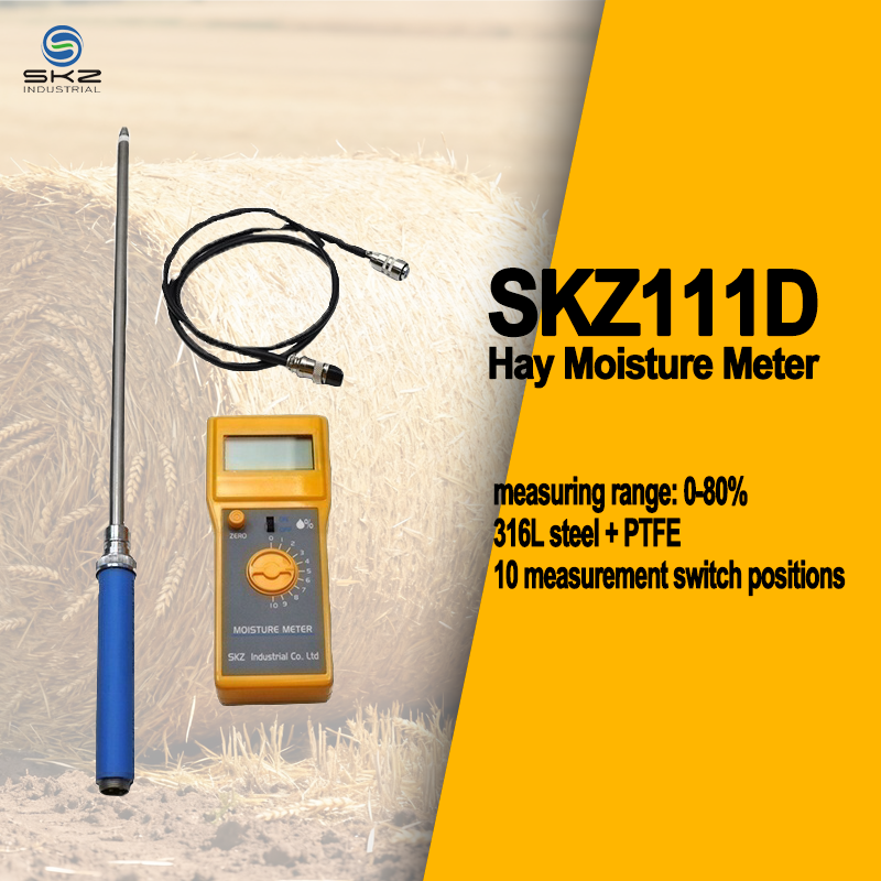 SKZ111D Hay Moisture Meter: Achieve Perfect Forage Quality with High-Frequency Precision Technology