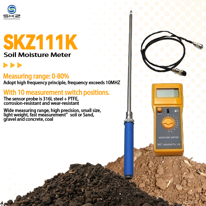 SKZ111K Soil Moisture Meter: High-Precision Tool for Multi-Material Humidity Testing
