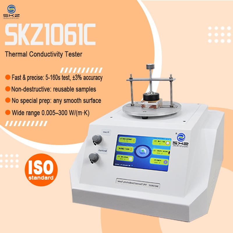 SKZ1061C Thermal Conductivity Tester: Fast, Precise Non-Destructive Testing for Multi-State Samples