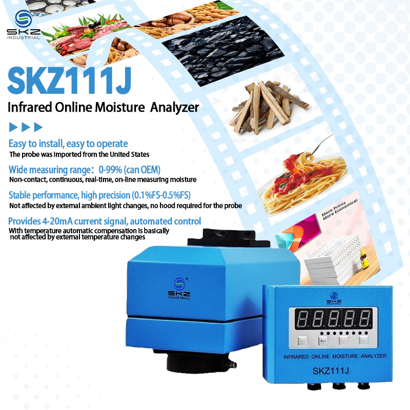 SKZ111J Infrared Online Moisture Analyzer: Transform Your Production with Real-Time Precision