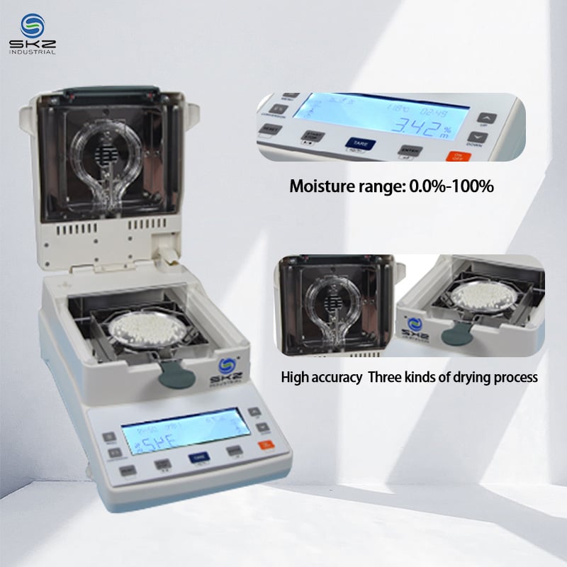 SKZ111L10 SKZ111L-5 SKZ111L-2 SKZ111L-1 Halogen Moisture Analyzer
