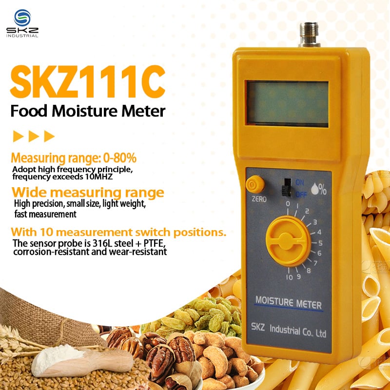 SKZ111C Portable Food Moisture Meter