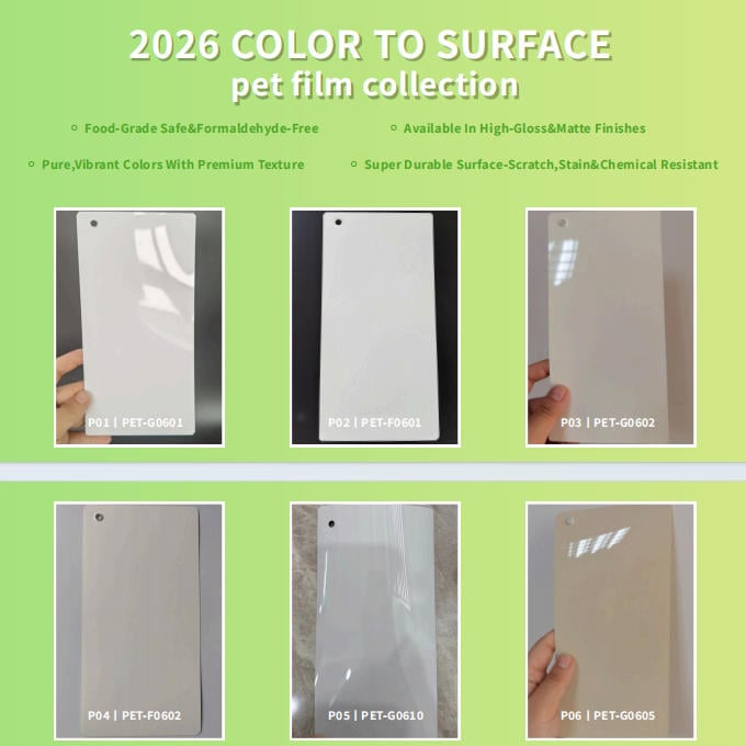 2026 Pluswin PET film catalog