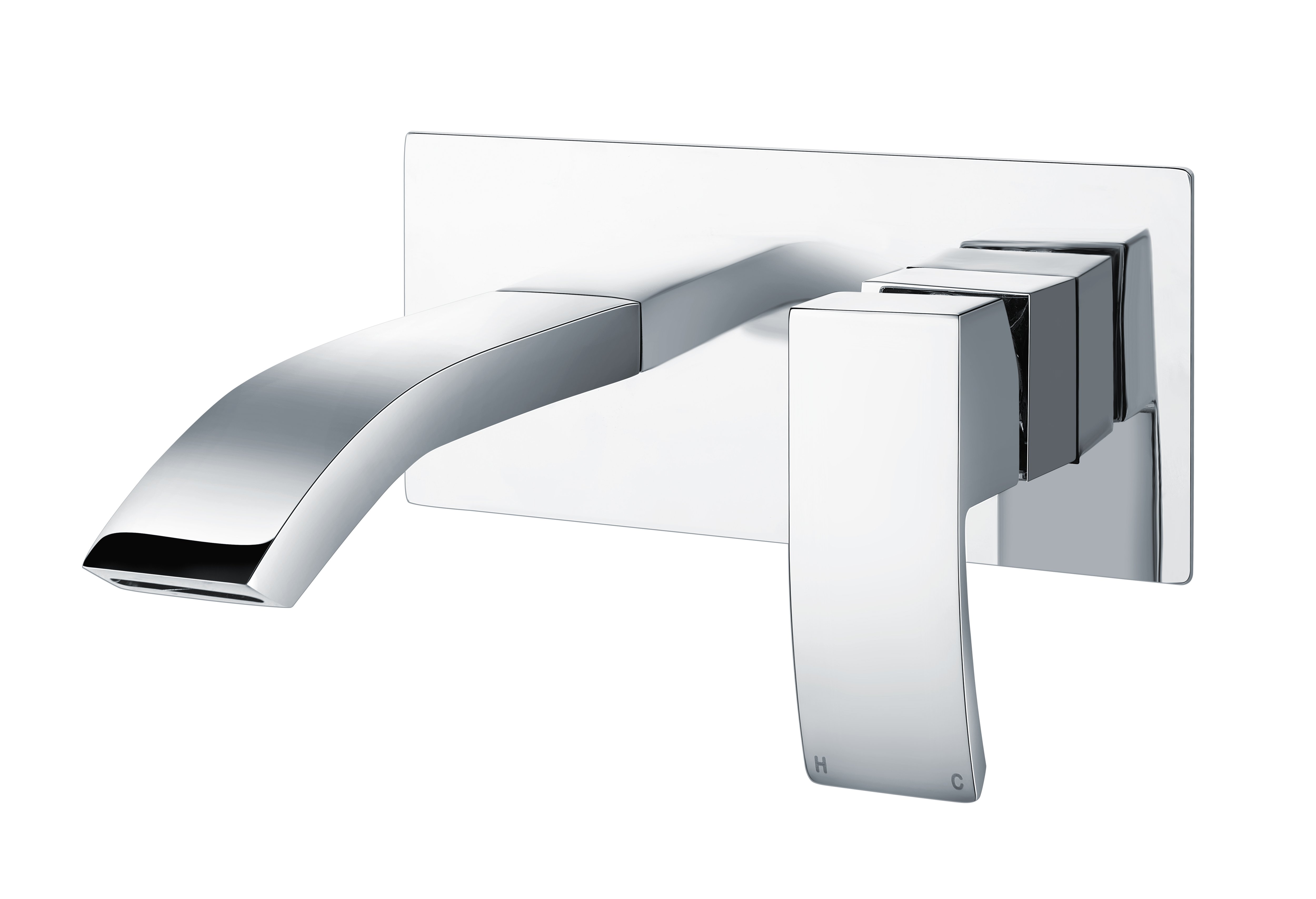 Mitigeur de lavabo mural T8722