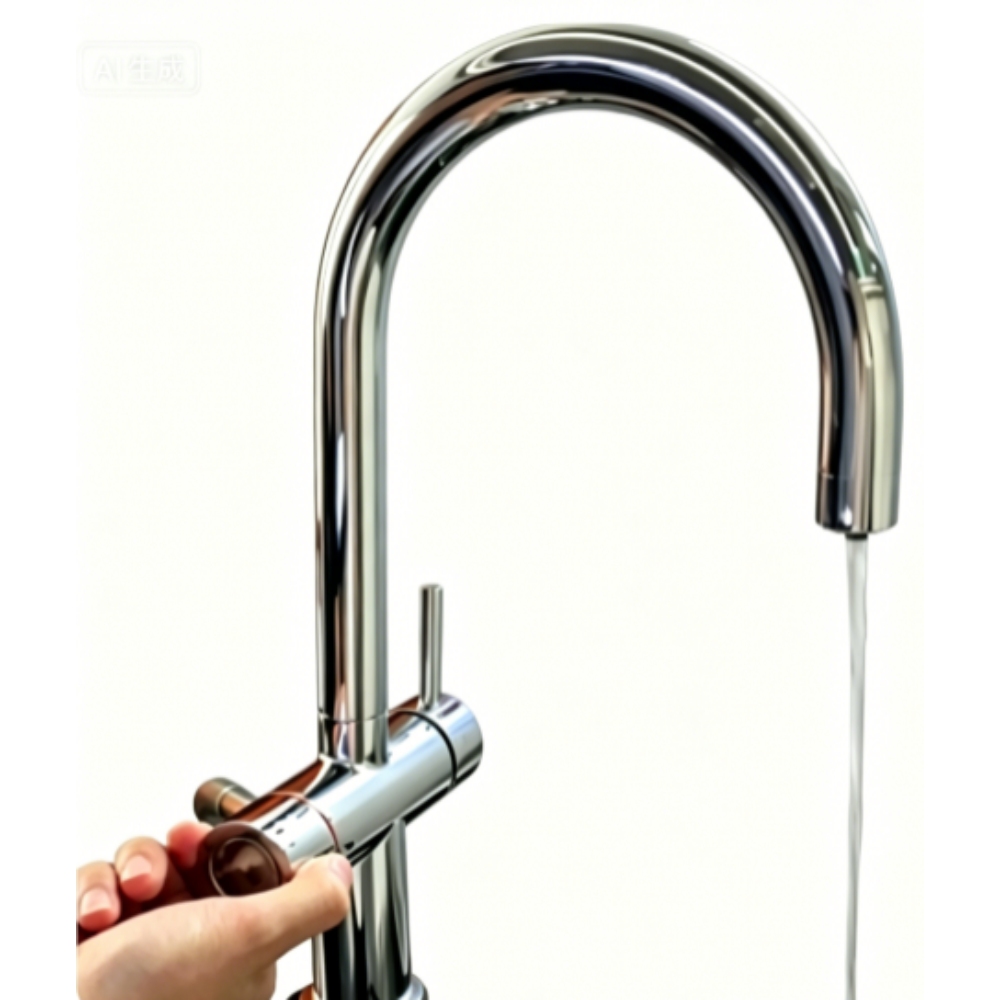 robinet de cuisine 3-en-1 / robinet à eau bouillante (froide / chaude + eau bouillante)