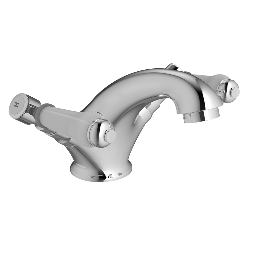 Mitigeur monocommande pour lavabo T6202 avec poignées en céramique