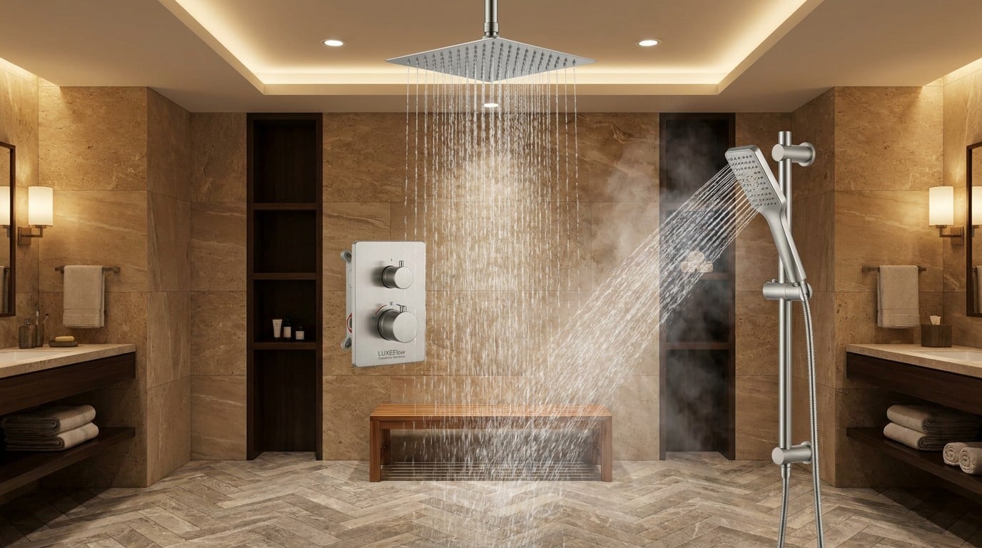 Quelle est la différence entre une valve de douche thermostatique et une valve équilibrée en pression pour les projets hôteliers ?
