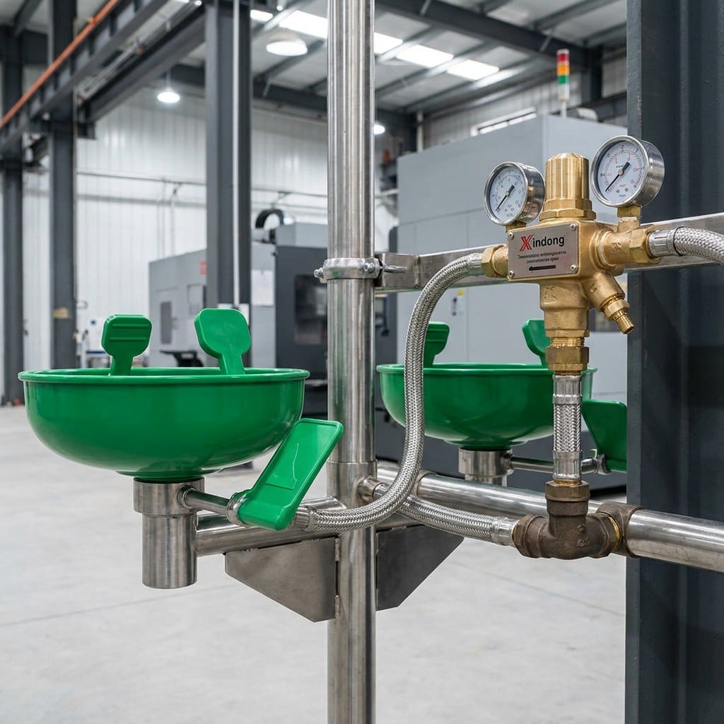Safety in Emergency Eyewash Stations: The Critical Role of High-Precision Tempering Valves