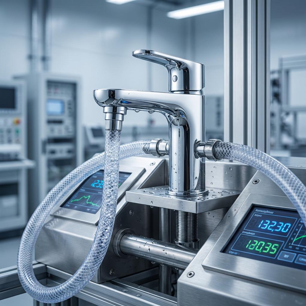 Quel est le processus qualité (QC) pas à pas appliqué aux robinets de salle de bain sur mesure avant leur expédition en vrac ?