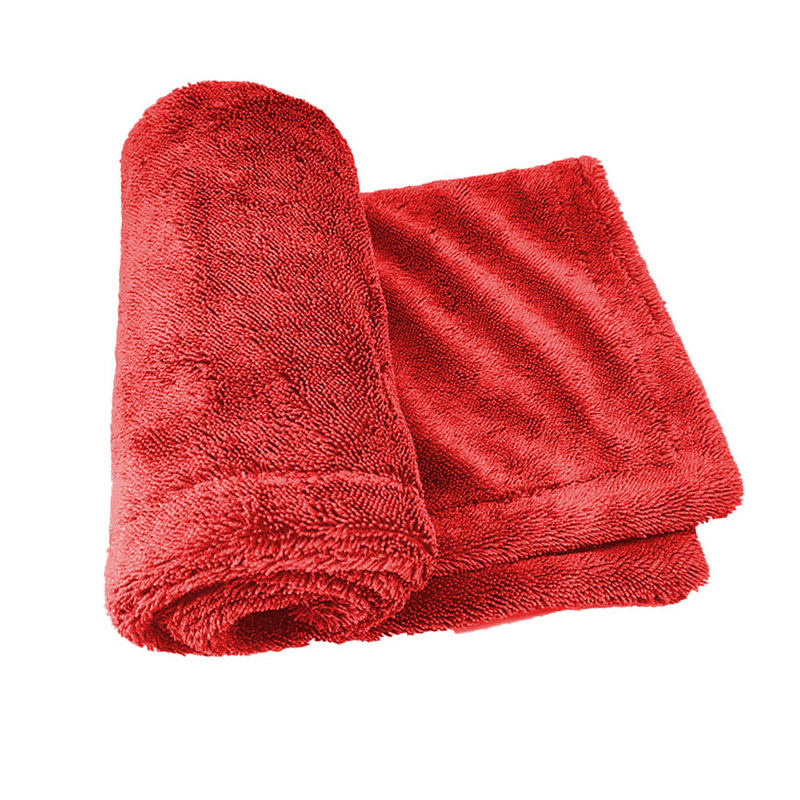 Cócaireacht Ardfháid Super Absorbent Twisted Loop Microfiber Leathach Glanadh Carr Rags Lint Free 60x90 Mhéid Mór Microfiber Car Wash Towel