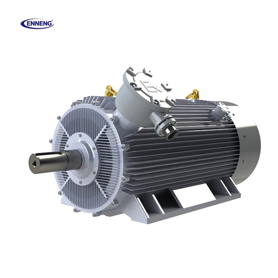 Pairing a multi-zone precision plastic film extruder with a synchronous VFD Compatible Motor provides instantaneous torque response and prevents web tension breaks during high-speed spool changes.