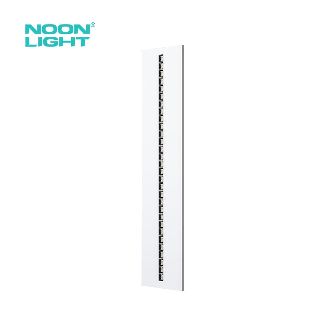 luz LED de Estilo en Rejilla de Acero Blanco con CRI 90, Duración de 50000hrs, 2500LM, Ángulo de Haz de 60°, Temperatura de Color 3000K / 3500K