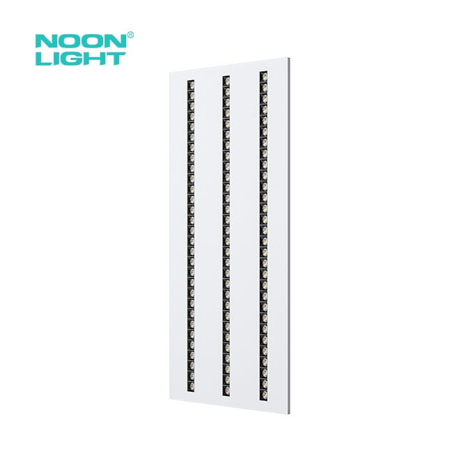 Panel de Luz de Red LED con Acabado en Polvo Blanco Ahorro de Energía CRI80 y Eficacia Luminosa de 160LM/W