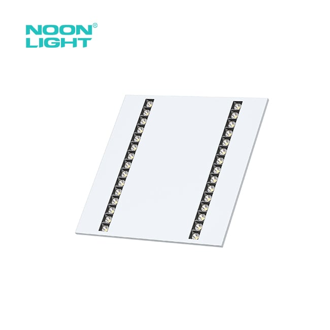 luz de Red LED de Acero con Acabado en Polvo Blanco de 30W con Temperatura de Color 3000K / 3500K 4000K / 5000K y Flujo Luminoso Máximo de 4800LM