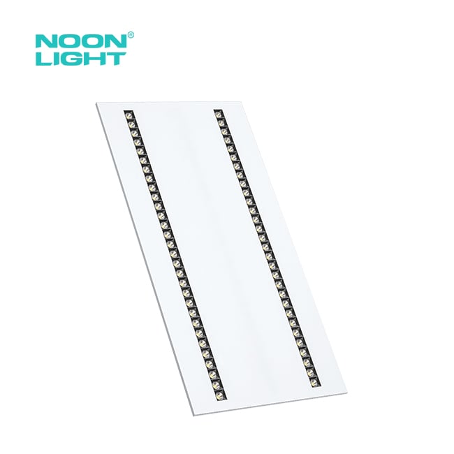 Duradero 40W Máx. 50 000 horas de duración LED Grilla Luz en Acero Blanco Pintado en Polvo Máx. 160lm/W