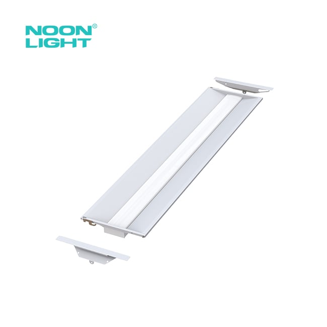 1x4FT DLC5.1 Premium LED Troffer Retrofit Central Korg 40K / 50K Justerbar
