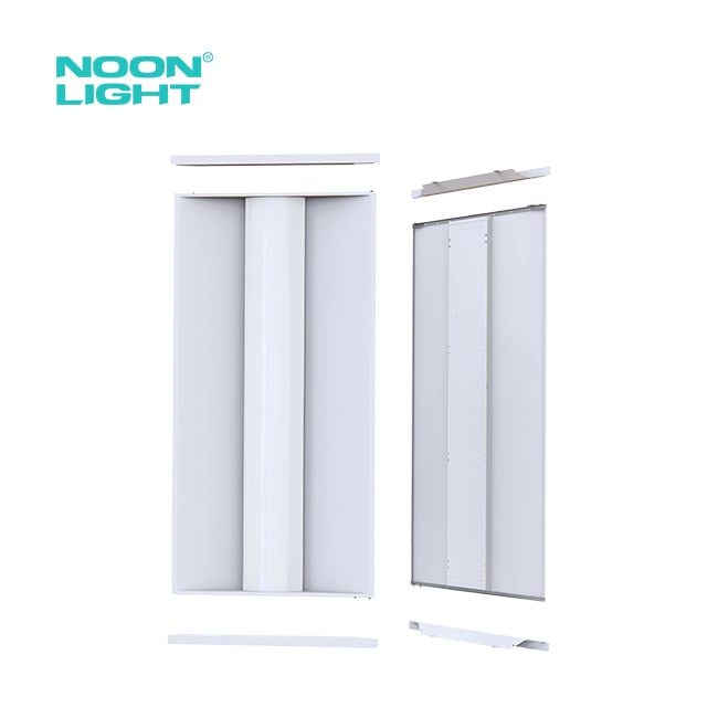 Wybór mocy i CCT LED Troffer Retrofit z czujnikiem PIR BLE