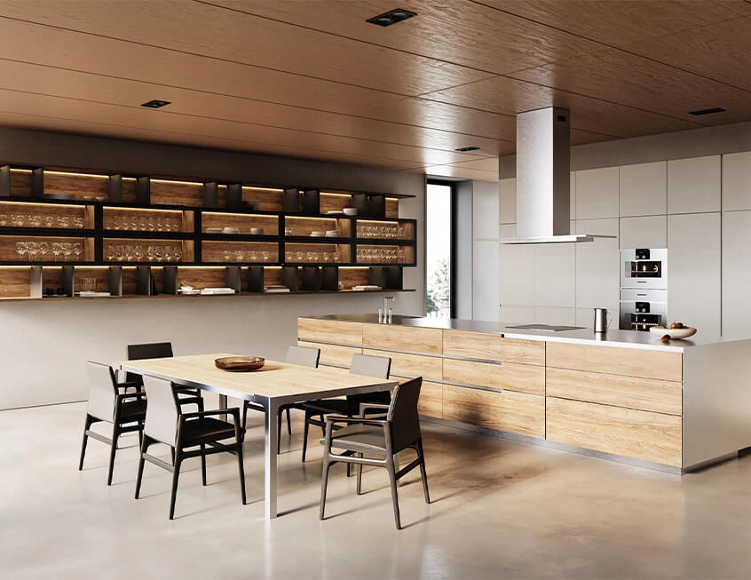 Premium Custom Wood Kitchen Cabinets Tailored for You