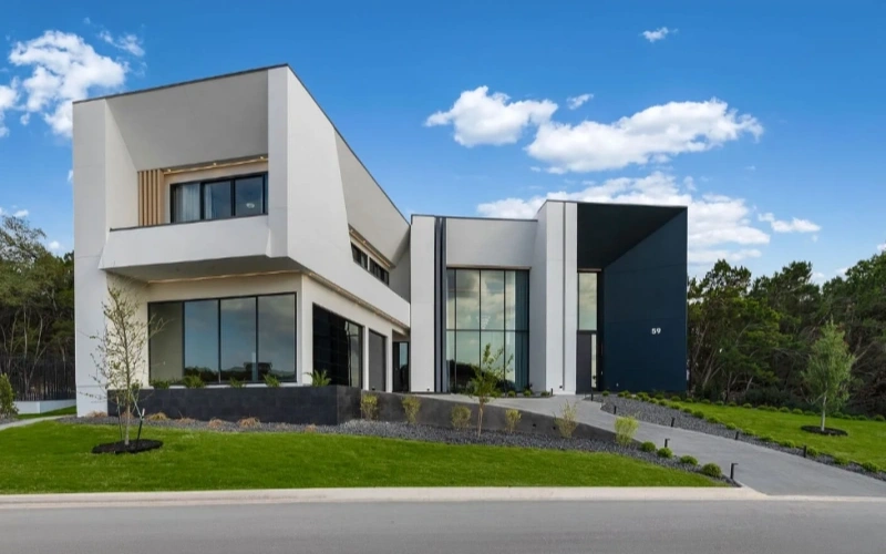 Anpassat skåpsprojekt i Toorak, Melbourne för en premium modern villa