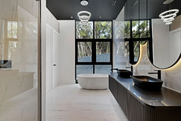 Premium Modern Villa Custom Cabinet Project with Open Kitchen, Wine Cellar, and Walk-In Closet Case image (11).webp
