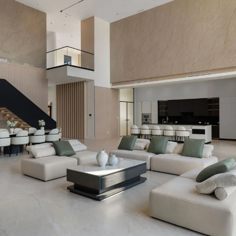 Premium Modern Villa Custom Cabinet Project with Open Kitchen, Wine Cellar, and Walk-In Closet Case image (2).webp