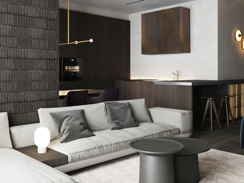 Progetto completo di armadi su misura per una residenza di lusso a Ikoyi, Lagos