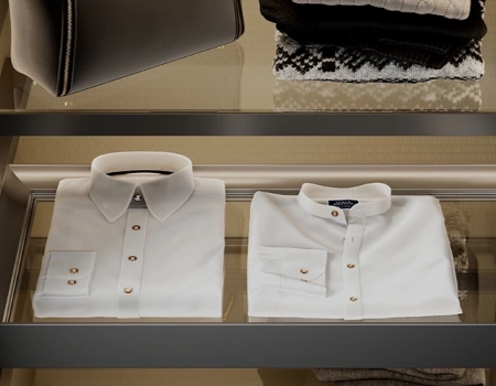 Luxury Modern Closet With Grey Custom Cabinets product picture (7).webp