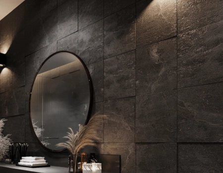Luxury Black Bathroom Vanity With Double Sink Design product picture (8).webp