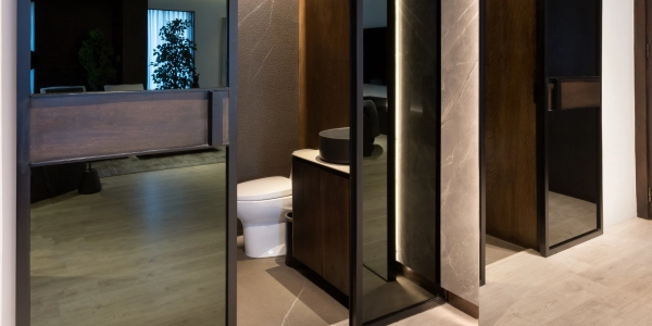 Barcelona Modern Full House Cabinet Project with Dark Wood, Stone, and Integrated Storage Case image (4).webp