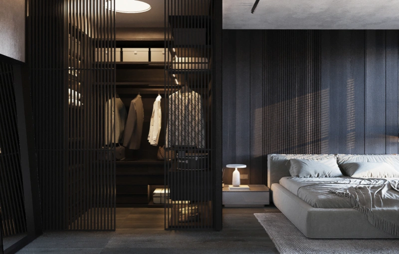 Progetto completo di armadi su misura per una residenza di lusso a Ikoyi, Lagos