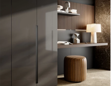Luxury Modern Closet With Grey Custom Cabinets product picture (5).webp