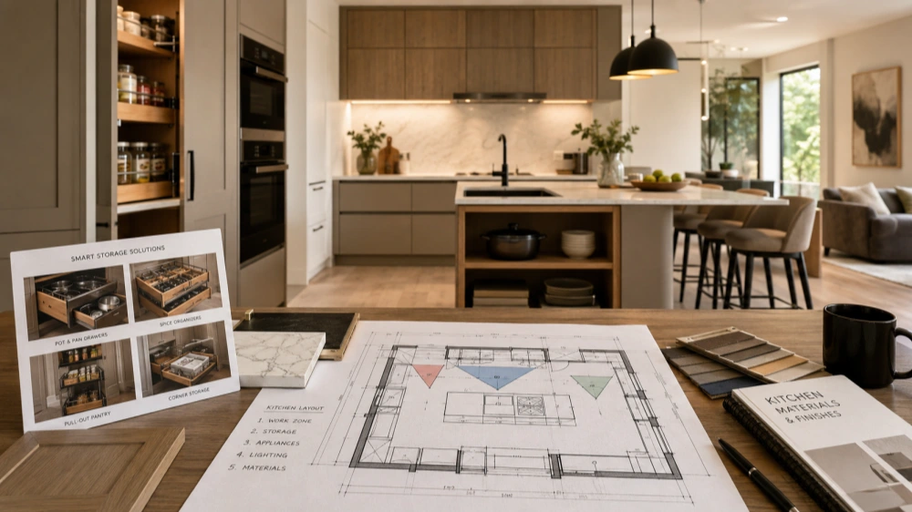 Custom Kitchen Cabinets vs Flat Pack Cabinets Which Is Better（Article illustration） (2).webp