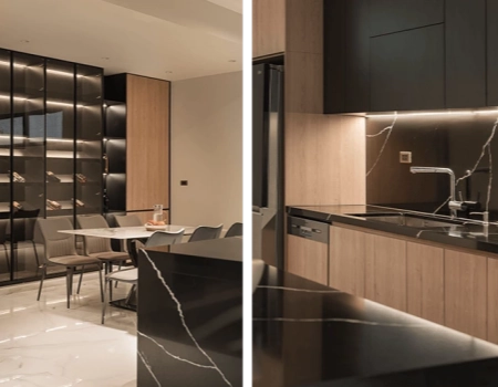 Modern Wood Cabinets Kitchen with Functional Island product picture (3).webp