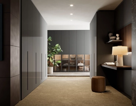 Luxury Modern Closet With Grey Custom Cabinets product picture (8).webp