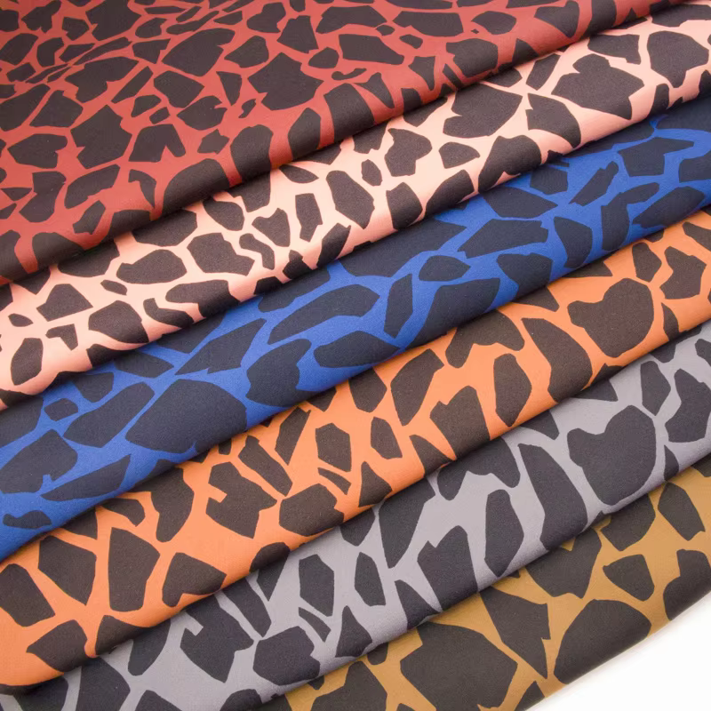 Children's Performance Clothing Classic Fabrics Nylon Spandex Mid Weight Knitted Fabric in Stock