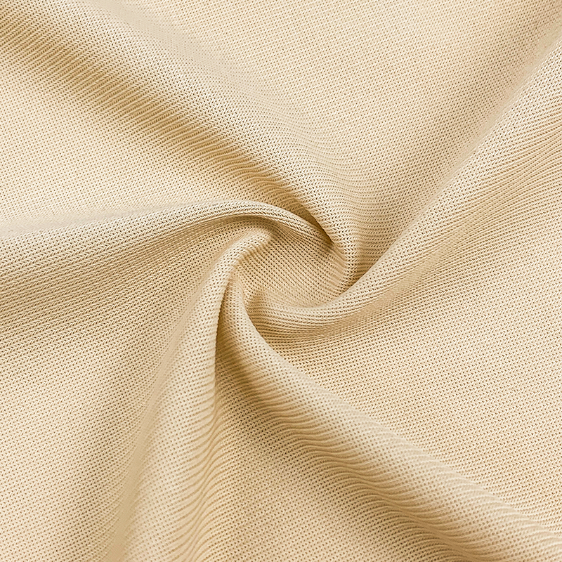 Lightweight 100% Nylon Matte Pique Fabric F171, Plain Dyed Knit Material for Dress & Activewear