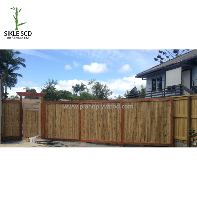 Frame Bamboo Fence