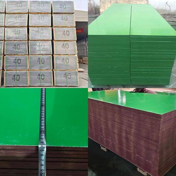 Green PP Plastic Film Faced Plywood