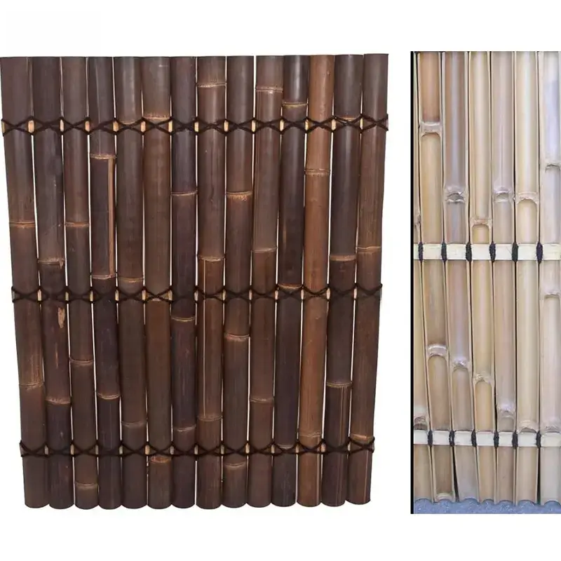 Half Bamboo Fence