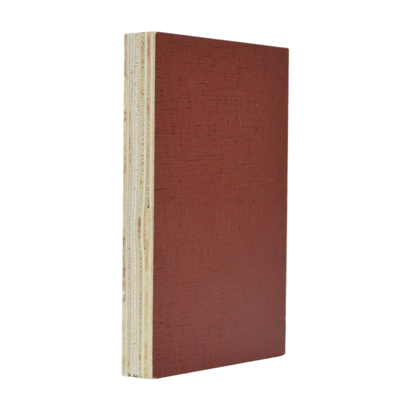 2 Times Hot Press Film Faced Plywood Red & Black Film
