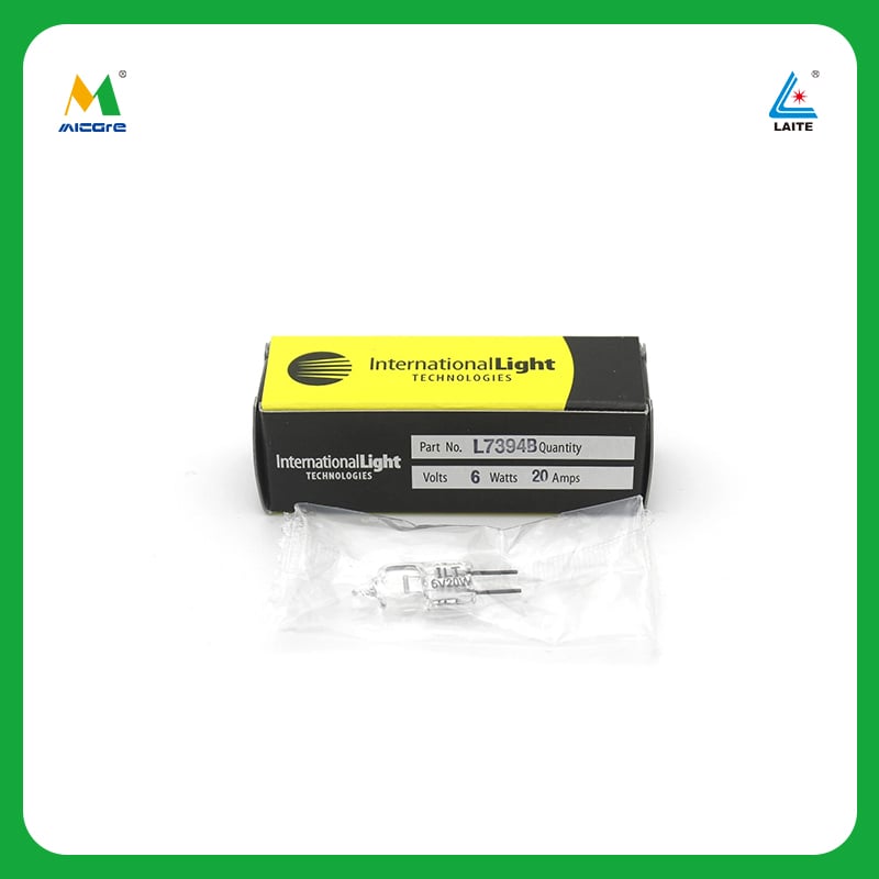 لамبة هالوجين G4 6V 20W L7394 ضوء جهاز التحليل الكيميائي الحيوي GLAMOUR MD1600 MD2000