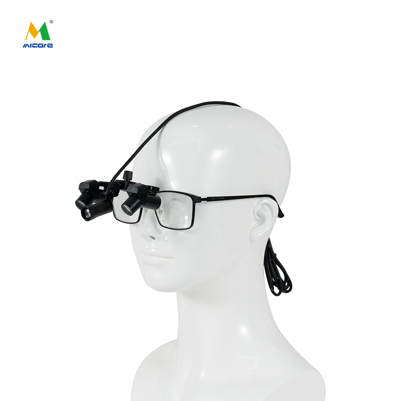 Micare 5w MB-JD2100 مصابيح رأسية مرفقة تُستخدم مع نظارات التكبير المختلفة والبطاريات